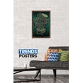 thumbnail image 2 of The Wizarding World: Harry Potter - Slytherin Snake Crest Wall Poster, 14.725" x 22.375", Framed, 2 of 5