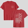 thumbnail image 5 of Leey-World USA Flag 4th of July Christian Faith T-Shirt 4th Of July Shirt(Red,L), 5 of 9