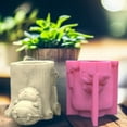 thumbnail image 2 of UNTERING Geometric Hedgehog Tree Gypsum Silicone Molds Storage Box Mold for Making Succulent Plants Flower Candle Holder, 2 of 7