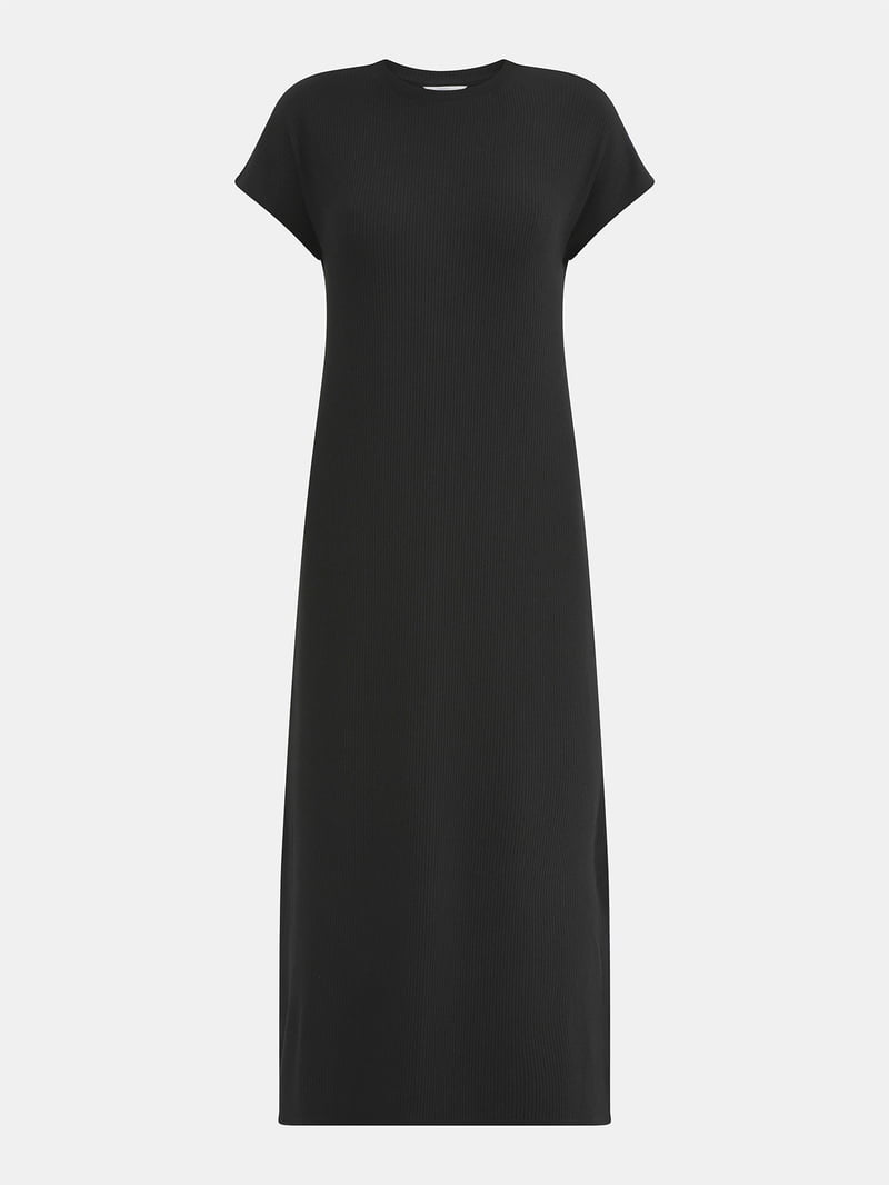 Time and Tru Women's Rib Maxi Dress, Sizes XS-XXXL - Walmart.com