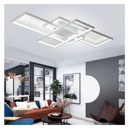 

WANCQ Modern LED Ceiling Light Flush Mount Lamp Living Room Bedroom Chandelier