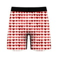 thumbnail image 5 of Fewfanhot Men's Fashion Printed Fitted Boxer Briefs Elastic Waist Moisture-Wicking Underpants Soft Breathable Underwear, 5 of 7