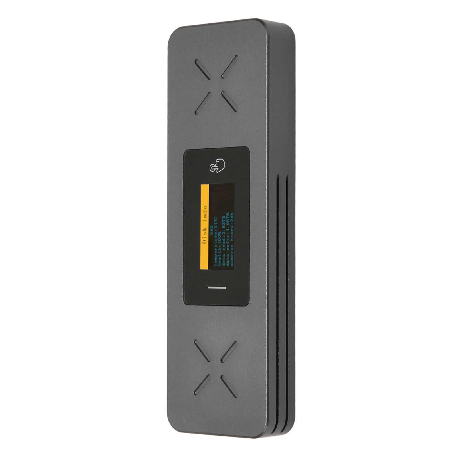 M.2 NVMe SSD Enclosure, Heat Dissipation GEN2 Nvme 2280 RTL9210B External Hard Disk Drive Case  For Hard Disk