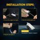 thumbnail image 4 of Kit de bombillas LED interiores ultrabrillantes de 2 uds, accesorios compatibles con luz blanca Tesla modelo 3 SX, 4 of 5
