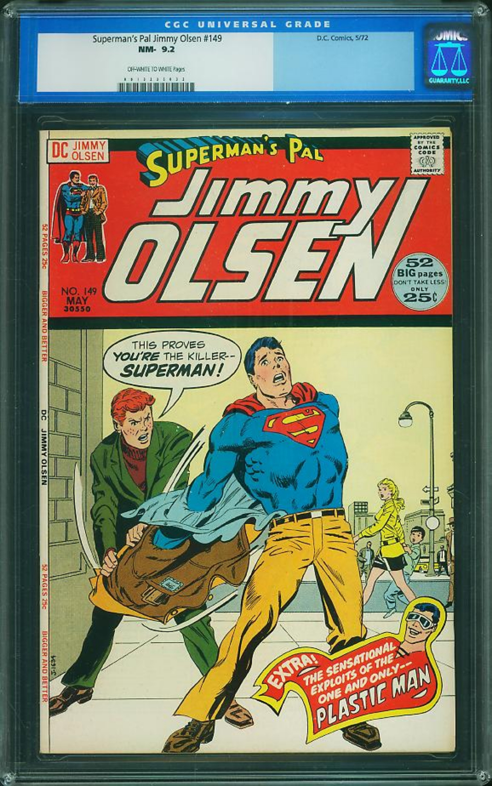 Cover of Superman's Pal, Jimmy Olsen #149