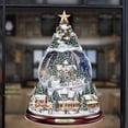 thumbnail image 2 of Pegatinas de ventana de árbol de Navidad, escultura giratoria, decoración de tren, decoraciones navideñas, muebles para el hogar de invierno, 2023, 2 of 4
