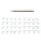 thumbnail image 2 of 36PCS Alfabeto Número Sello Punzón Número Sello Punzón, Herramientas De Costura De Cuero Juego De Sellos De Cuero Portátil, Madera Para Manualidades De Cuero DIY, 2 of 7