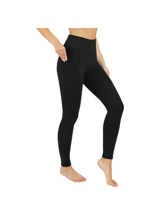 wo-fusoul Black and Friday Deals Plus Size Fleece Lined Leggings for Women  High Waisted Thermal Warm Workout Winter Pants for Yoga,Home Gym 
