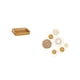 thumbnail image 5 of Cestas de almacenamiento,Cestas de almacenamiento de cocina tejidas con asas hechas a mano,Cestas de pan redondas Bandejas para servir Rectángulo,Manualidades de pared,Decoración para colgar, 5 of 8