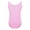 Pink, variant on XUNZOO Kids Girls Gymnastics Leotards Round Neck Sleevesess Leotard Activewear Training Dance Yellow 140