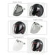 thumbnail image 2 of Visera abierta para casco, casco de motocicleta, lente de burbuja, burbuja de 3 broches, 2 of 8