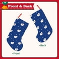 thumbnail image 2 of Lsque Moon Lamb Pattern 18 Inch Christmas Stockings, Festive Holiday Stocking for Christmas Decorations Holiday Decor, 2 of 8