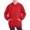 Red, variant on Grblisyd Girls Boys Hoodie Kids Fashion Casual Long Sleeve Solid Color Pullover Sweatshirt with Pocket 10-12Y