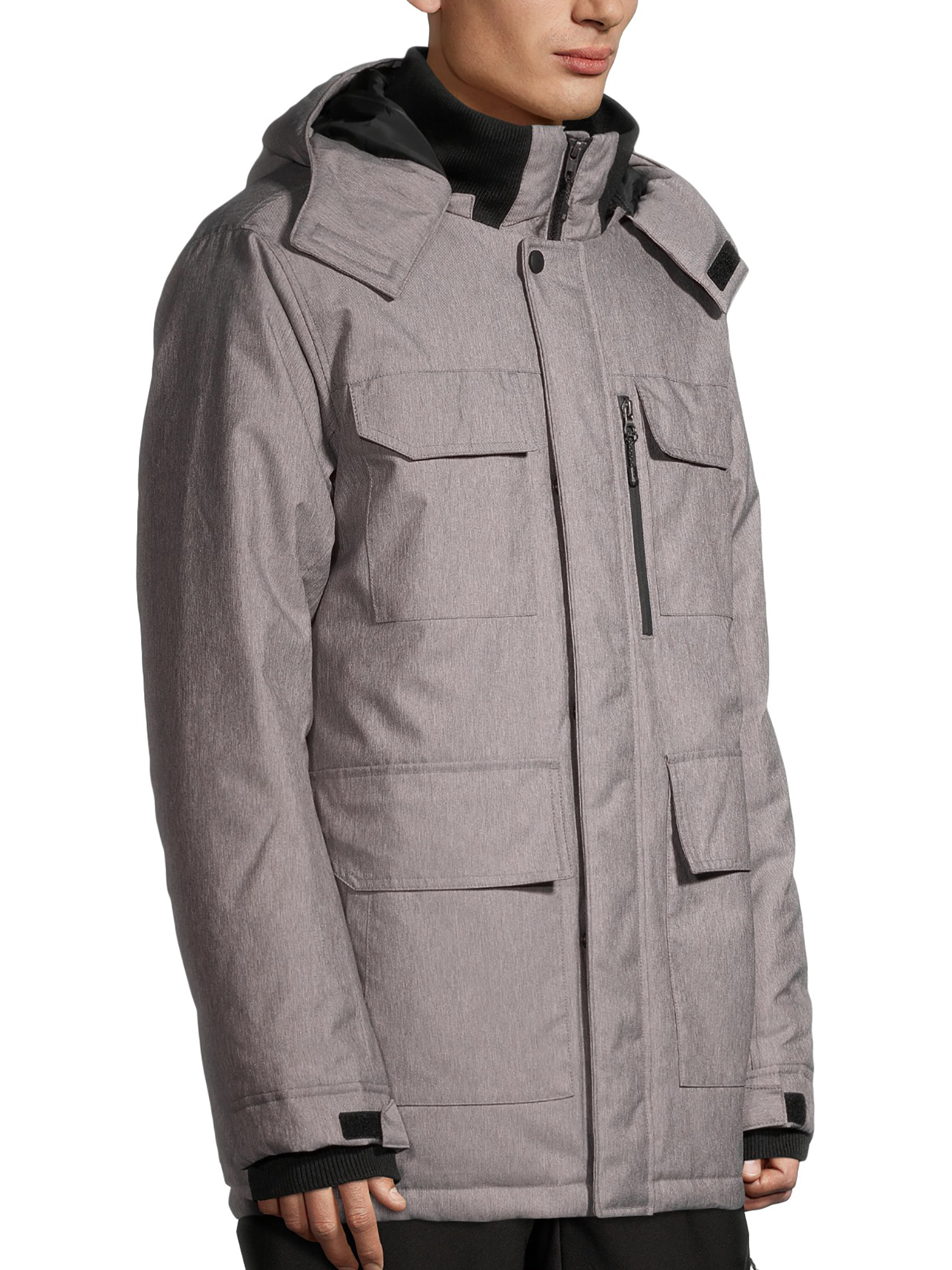 SwissTech Men's and Big Men's Parka Jacket, Up to Size 5XL - image 4 of 6