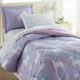 thumbnail image 4 of Wildkin Kids 100% Cotton Percale Standard Pillowcase for Boys and Girls - 30 x 20 Inches Inches (Unicorn Purple), 4 of 9