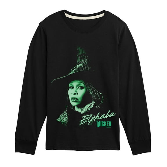 Wicked - Pastel Elphaba - Toddler Long Sleeve Graphic T-Shirt