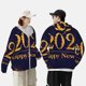 thumbnail image 4 of Balery 2025 Happy New Year 3 Sudadera ligera de manga larga con capucha y protección solar UPF 50+ para hombre y mujer, ideal para pesca y running-Large, 4 of 7