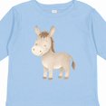 thumbnail image 4 of Inktastic Cute Little Donkey Boys or Girls Long Sleeve Toddler T-Shirt, 4 of 5