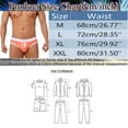thumbnail image 3 of Ketyyh-chn99 Young Men Swimsuits Men's Swimsuit Bikini Swim Briefs Low Rise Bathing Suit Blue,XL, 3 of 5