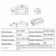thumbnail image 1 of 7-100V Digital Battery Capacity Tester Battery Monitor Voltage Temperature Switch Meter for Car Ship, 1 of 5