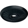 thumbnail image 3 of Ekena Millwork 20 1/8"OD x 3 7/8"ID x 1 7/8"P Berkshire Ceiling Medallion (Fits Canopies up to 6 3/8"), Hand-Painted Night Shade, 3 of 7