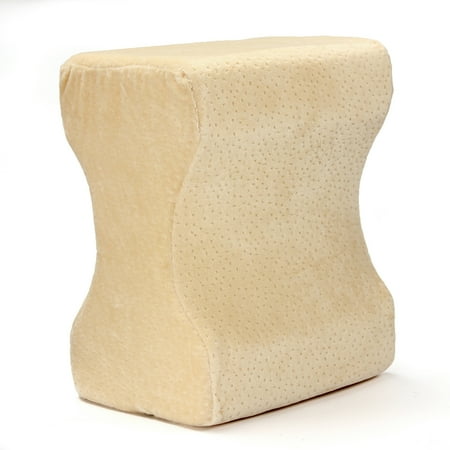 Contoured Memory Foam Knee Leg Pillow Cushion Wedge Hip Back Pain