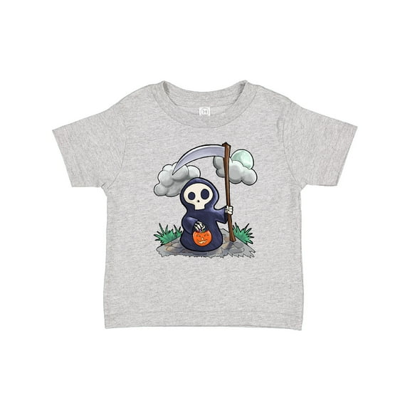 Inktastic Halloween Trick or Treating Cute Grim Reaper Boys or Girls Baby T-Shirt