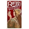 thumbnail image 2 of Livemont, Privat 10x14 Gold Ornate Wood Framed with Double Matting Museum Art Print Titled - Rajah, 2 of 4