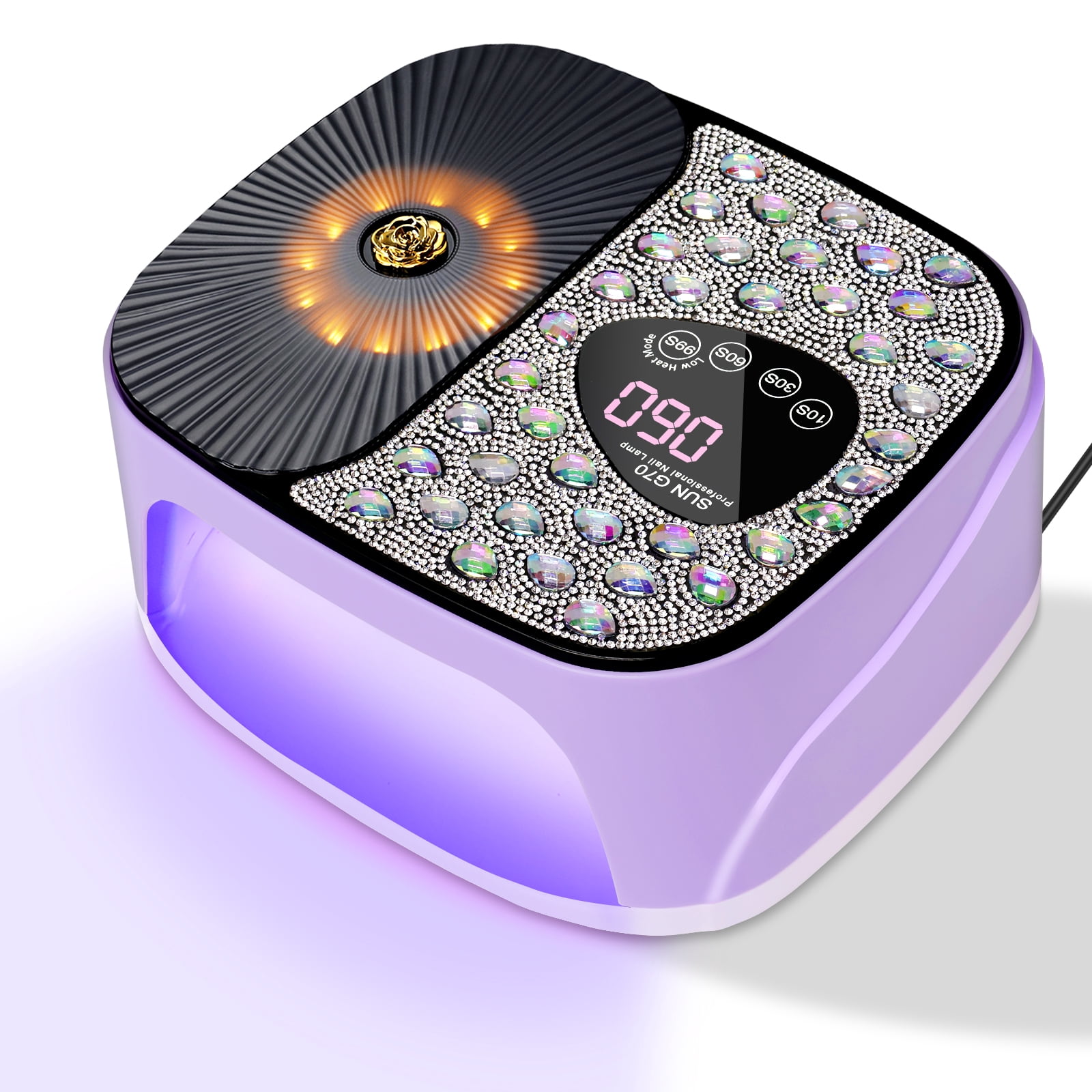 OPI Dual Cure LED UV Light, Gel Nail Polish Curing Lamp, 365 nm