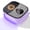 紫色, variant on Limegirl Cordless Rechargeable UV LED Nail Lamp, 288W UV Light for Gel Nails UV Nail Light Nail Dryer with 4 Timer Setting Display Auto Sensor, uv nail lamp Fast & Even Curing for All Gel Polishes