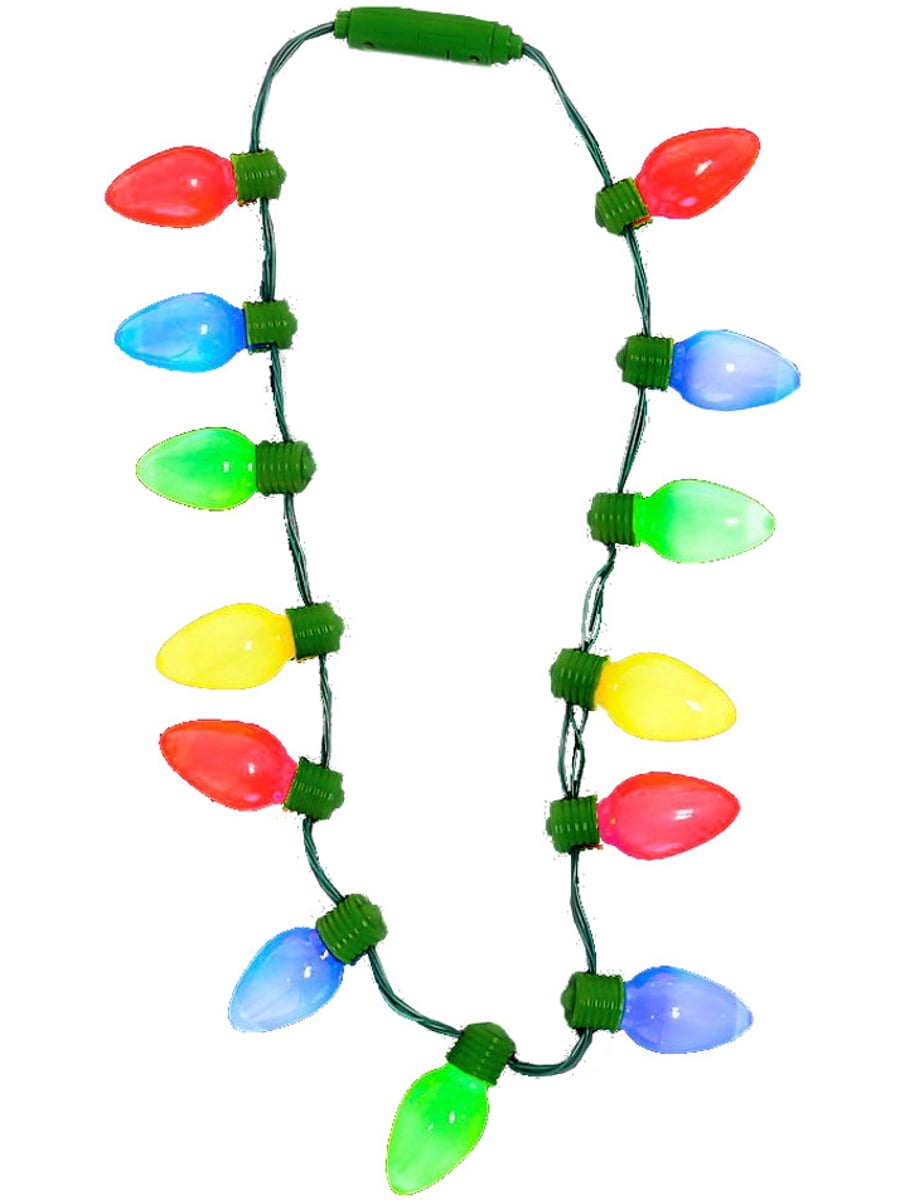 light up christmas necklace walmart