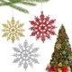 thumbnail image 1 of 36 piezas de adornos de copos de nieve, adornos colgantes con copos de nieve, adornos para árboles de Navidad con copos de nieve, 1 of 5