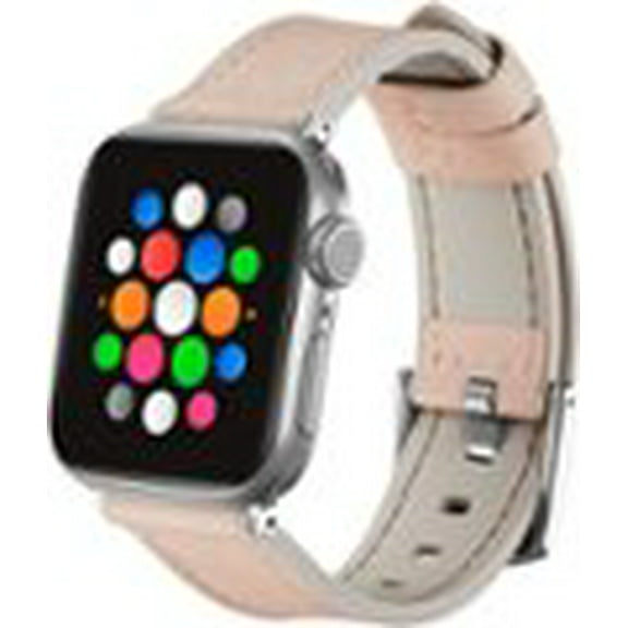 Platinum™ - Horween Leather Band for Apple Watch 38mm, 40mm, 41mm and Apple Watch Series 1-9 - Tan