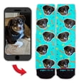 thumbnail image 2 of Function - Custom Dog Face Pattern Fashion Socks, 2 of 2