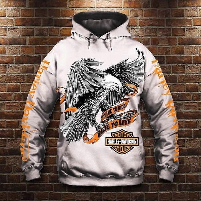 Sweat à Capuche Rugby Printemps et Automne avec Fermeture Éclair, Imprimé Numérique 3D, Mode, Ample et Confortable