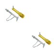 thumbnail image 4 of Sidaley Universal motocicleta retráctil antideslizante Kickstand Scooter aleación de aluminio soporte lateral reparación de motocicletas oro Oro 2piezas, 4 of 6