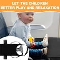 thumbnail image 3 of Portable Airplane Bed for Kids Toddlers, Adjustable Foldable Seat Extender & Foot Rest for Kids Travel Flights Chair, 3 of 5