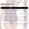 thumbnail image 3 of Minjewel Women's High Waist Swimwear: Tummy Control One Piece Bathing Suit for Beachwear and Summer Casual Fashion,Royal Blue,XL, 3 of 8