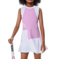 thumbnail image 1 of Robe de Sport Sans Manches pour Filles avec Poches Tenue de Tennis Golf 3-4 Ans Violet, 1 of 9