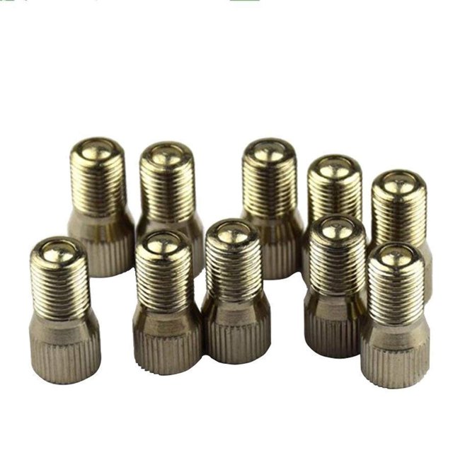 8 Uds. De tapas de válvula de rueda automotriz de Metal, extensor de extensiones de vástago, adaptador de extensión de válvula de neumático, extensión de neumático Mex39 Feliz Sencillez
