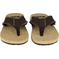 thumbnail image 3 of Quiksilver Mens Monkey Abyss Cork Sandals - Tan/Brown, 3 of 5