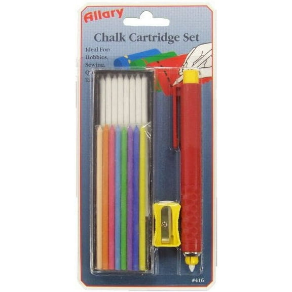 Allary Chalk Cartridge Set - Cartridges Are Easy To Use, Break-Proof And Economical