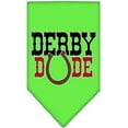 thumbnail image 6 of Pet and Dog Bandana Screen Printed, "Derby Dude", 6 of 9