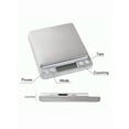 thumbnail image 3 of Digital Kitchen Scale 3000g/ 0.1g, Pocket Food Scale 6 Measure Modes, LCD, Tare, Digital Scale Grams And Ounces With 2 Trays For Food, Cooking, Nutrition, Reptiles(Battery Included), 3 of 9