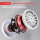 thumbnail image 4 of Subwoofer de audio marino para exteriores Pyle PLMRW8 de 8 pulgadas y 400 W, 4 of 8