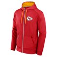 thumbnail image 2 of Men's Fanatics Red Kansas City Chiefs Defender Full-Zip Hoodie, 2 of 3
