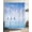 Blue Sailboat, variant on Turquoise Summer Beach Waterproof Shower Curtains Set - Small 36 x 72 Inch, Nautical Ocean Wave Polyester Fabric Bathroom Curtain with 12 Hooks, Bathroom Accessories, 1 Panel