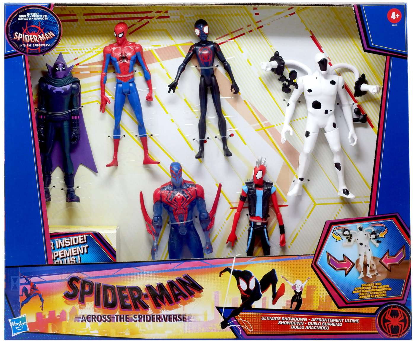 Marvel SpiderMan Across the SpiderVerse Ultimate Showdown Action Figure 6Pack Marvel SpiderMan Across the SpiderVerse Ultimate Showdown Action Figure 6Pack