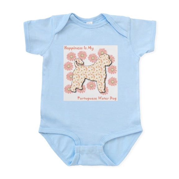 CafePress - Portie Happiness Infant Bodysuit - Baby Light Bodysuit, Size Newborn - 24 Months