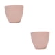 thumbnail image 4 of Cateissary Macetas ligeras y portátiles para bonsái y accesorios para bonsái para espacios pequeños plantas suculentas de plástico rosa rosa cereza 17CM 2Conjunto, 4 of 6